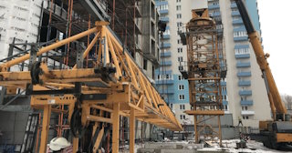 Демонтаж башенного крана в Уссурийске - услуги по демонтажу от Сварной-Сср от 1555 руб.